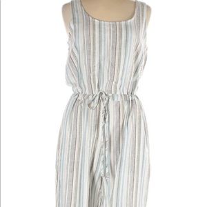NWT DREW Anthropologie linen jumpsuit Size Medium